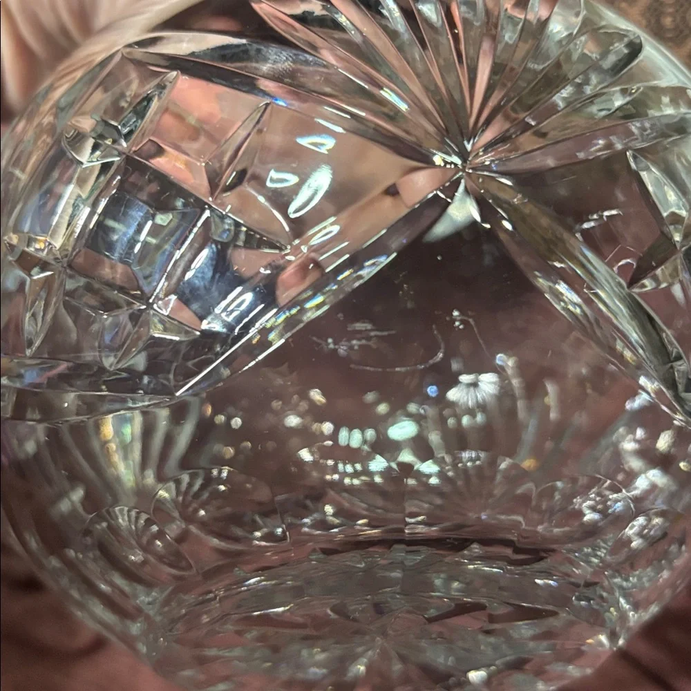 1980’s Rogaska Clear Cut Crystal Glass Decorative Bowl - Picture 7 of 8